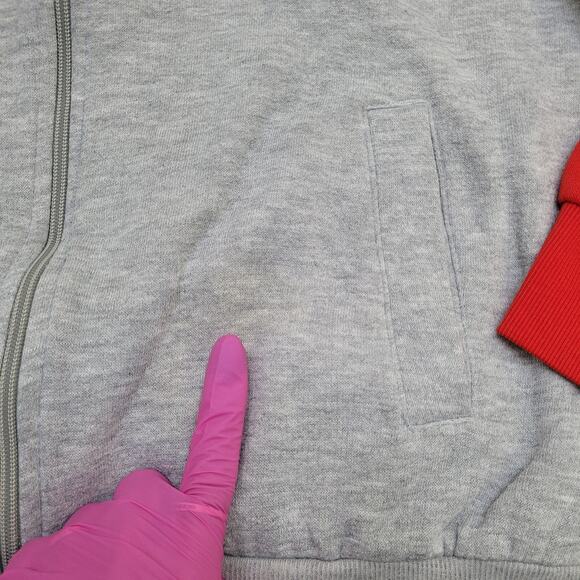 Vintage ADIDAS Cropped Track Jacket Womens M/L 20x22 Boxy - Picture 2 of 14